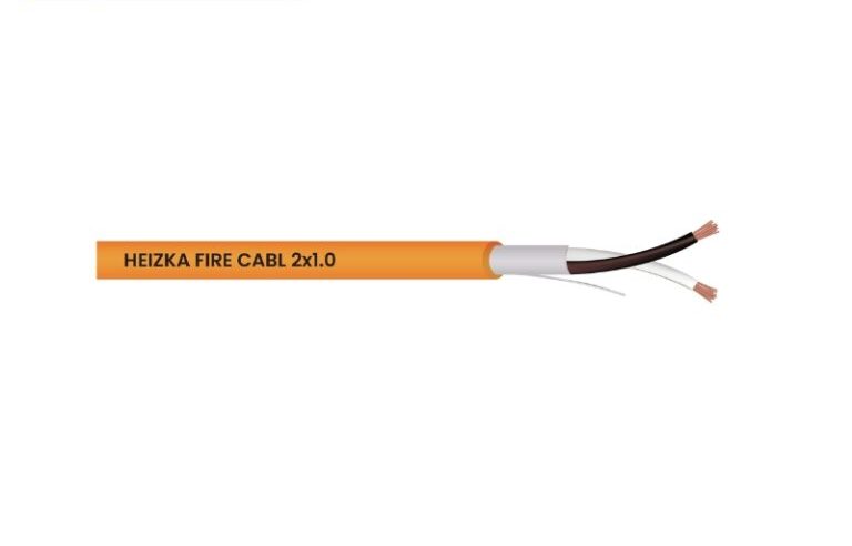 Heizka Cáp Tín Hiệu Chống Cháy, Chống Nhiễu 2×1.0mm – HER10S2LZ